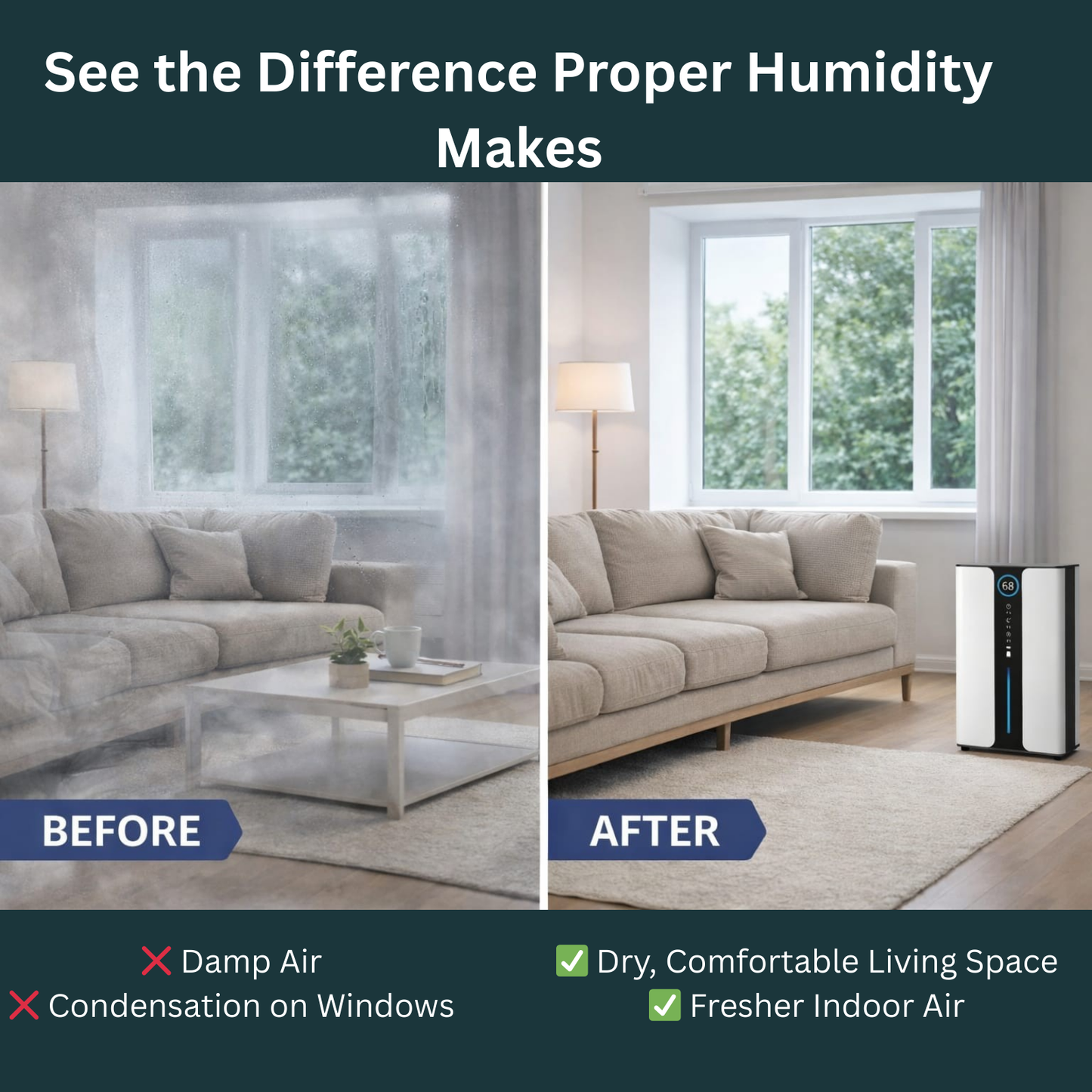 TuneMate® Air Pro Dehumidifier