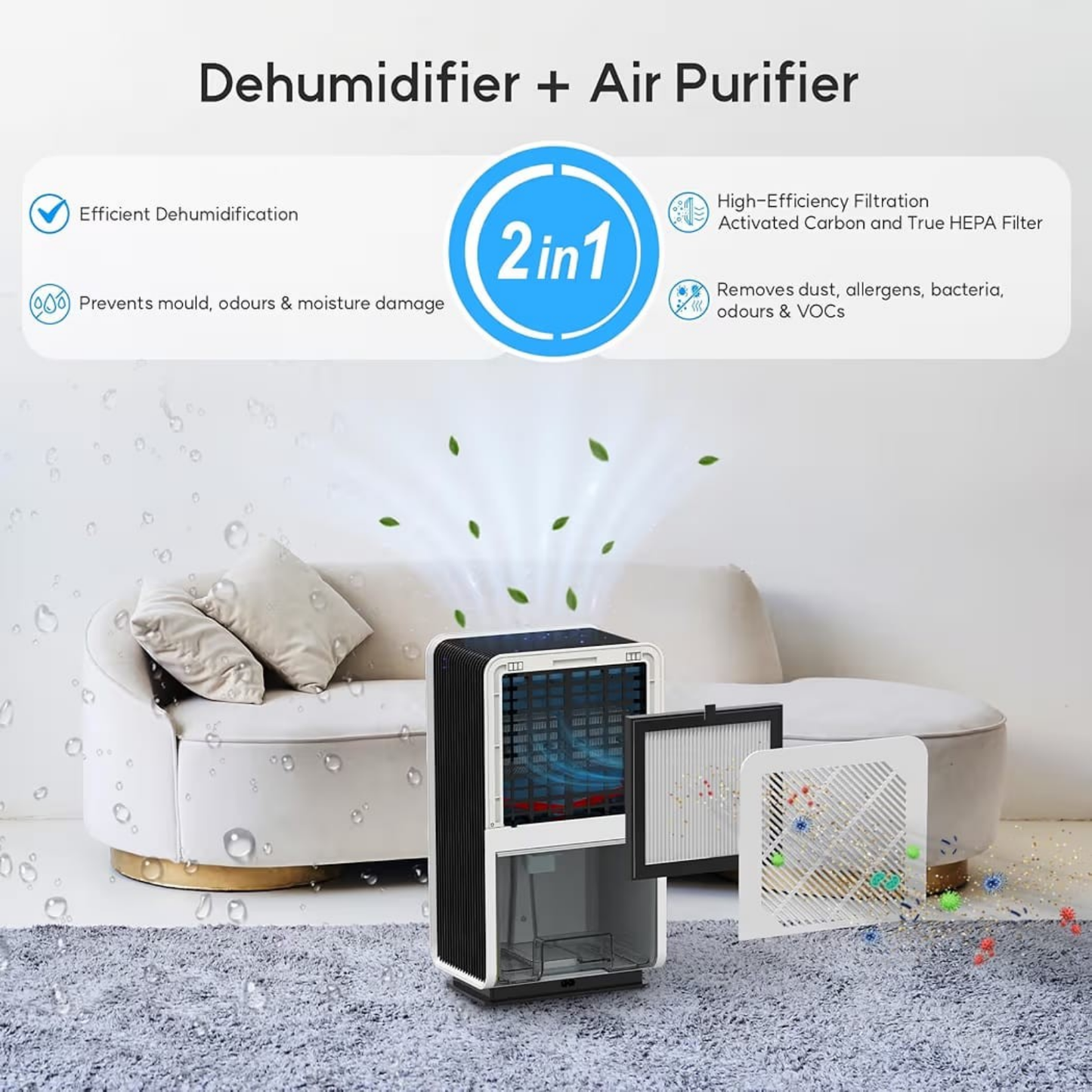 TuneMate® Air Pro Dehumidifier