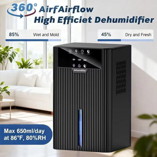 TuneMate DryAir Compact Basement Dehumidifier